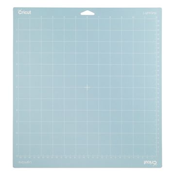 Open in modal - Cricut Adhesive Cutting Mats - Top view of Blue LightGrip Mat 