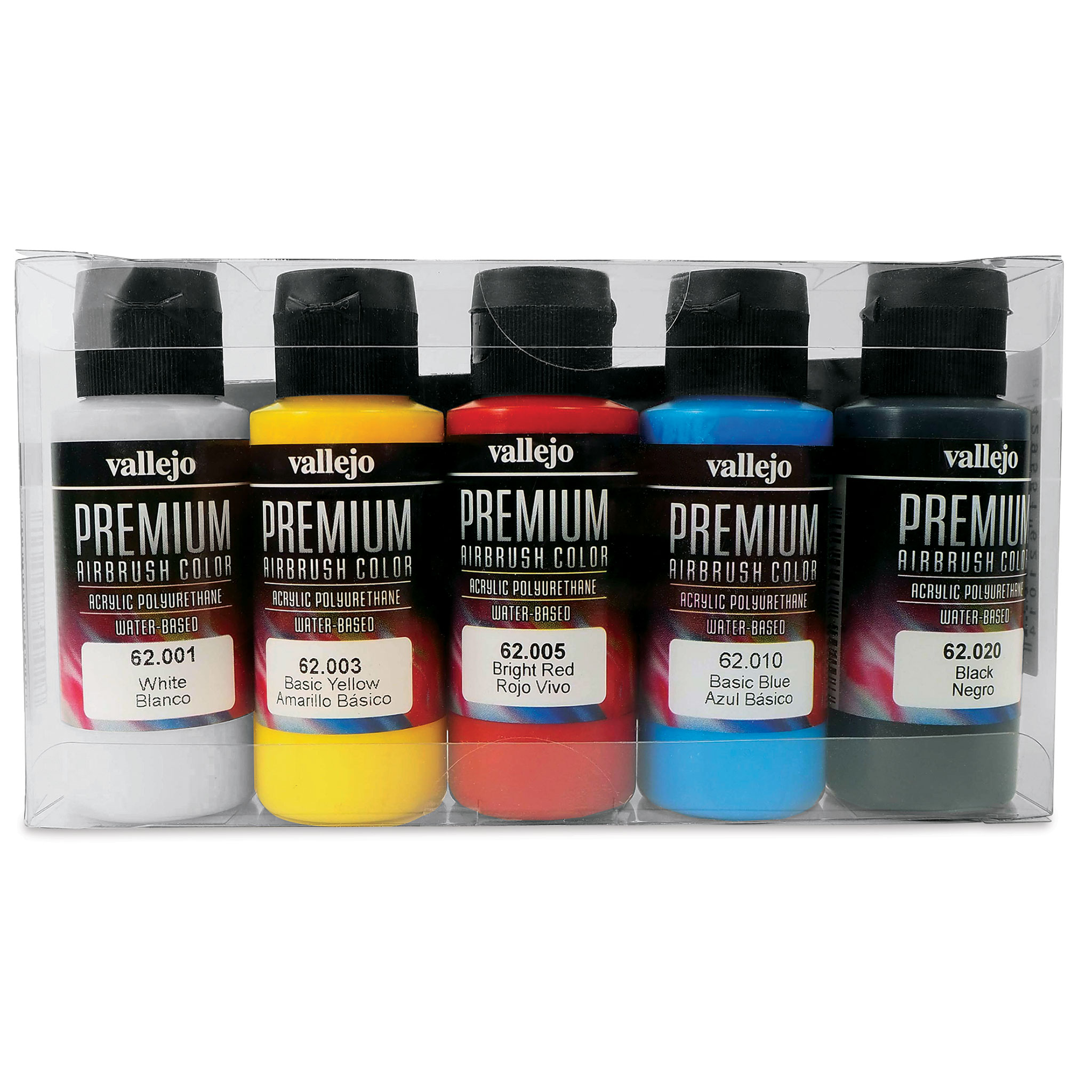 Airbrush paint set primary colors