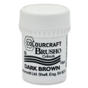 Brusho Crystal Colour - Brown, 15 g pot