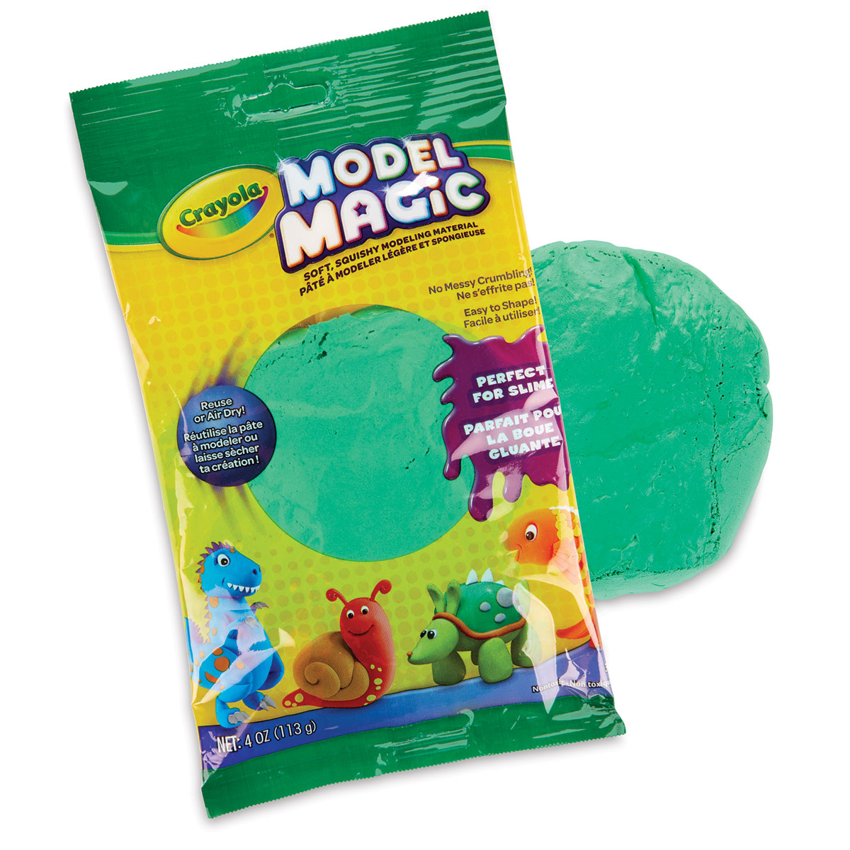 Model Magic Modeling Material Primary Colors Classpack, Assorted Colors, 1  oz, Pack of 75