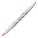 Zebra Mildliner Double Ended Brush Pen - Pink