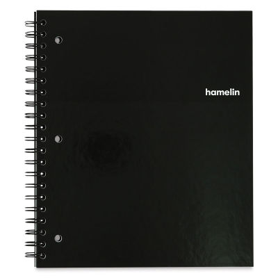 Hamelin 1 Subject Notebooks - Front cover of Black Notebook
