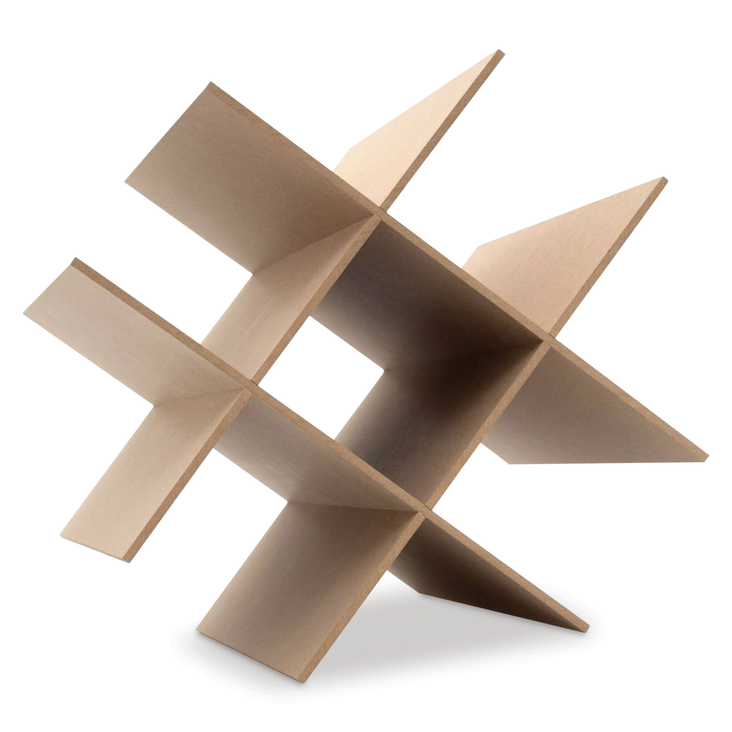 X Divider Cube Insert for Cube Storage Shelves / Vinyl Roll