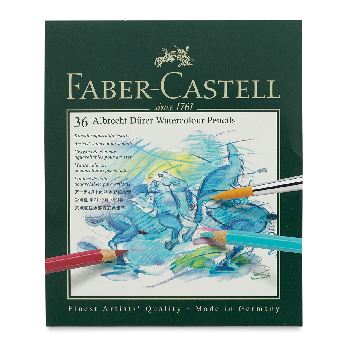 Studio box 36 crayons aquarellables Albrecht- Dürer - Faber Castell