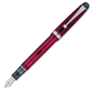 Open in modal - Pilot Custom 74 Fountain Pen - Merlot, Extra-Fine, cap off