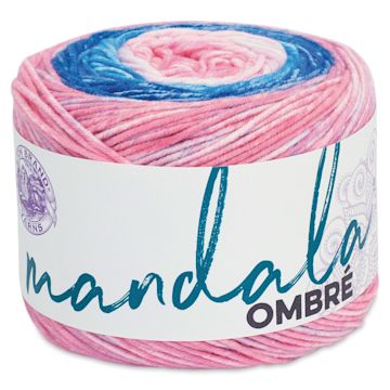 Open in modal - Lion Brand Mandala Ombre Yarn - Pure, 344 yards