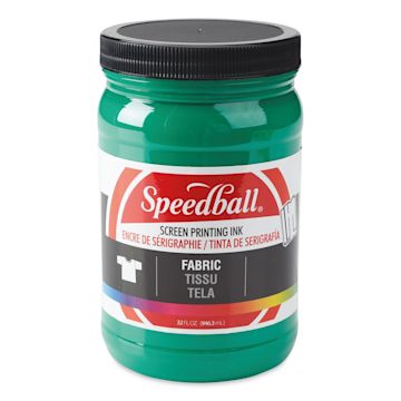 Speedball Fabric Screen Printing Ink - Green, 32 oz, Jar | BLICK Art ...