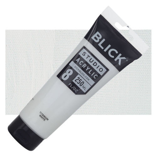 Blick Studio Acrylics - Mars Black, 16 oz Jar - 17 oz - Colors