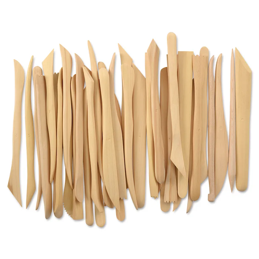 Potter’s Select Wooden Modeling Tool Sets | BLICK Art Materials