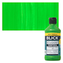 Blick Student Tempera Paint - Fluorescent Green, 8 oz Bottle