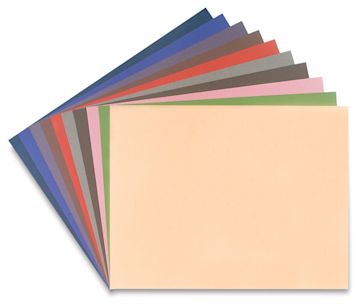 Open in modal - Canson Mi-Teintes Art Paper - Fine Art Colors, Pkg of 10, sheets fanned out