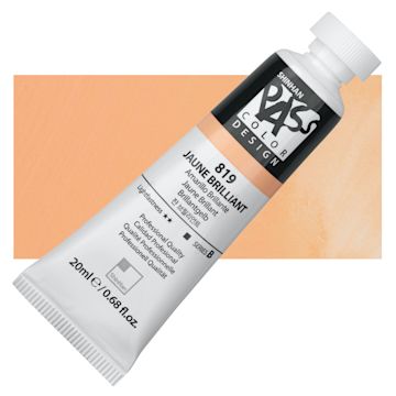 Open in modal - ShinHan Pass Colors Opaque Watercolor Tube - Jaune Brilliant, 20 ml