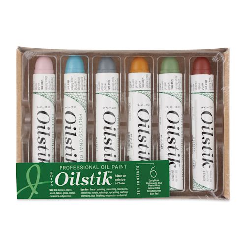 Shiva Oilstik Oil Paint - Traditional Color Set, Set of 6 | BLICK Art ...