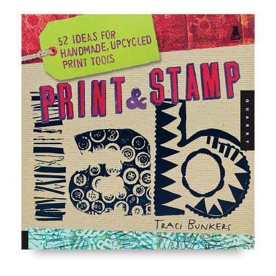 Print & Stamp Lab - Front cover of Book
