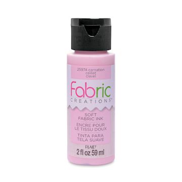 Open in modal - Plaid Fabric Creations Soft Fabric Ink - Carnation, 2 oz