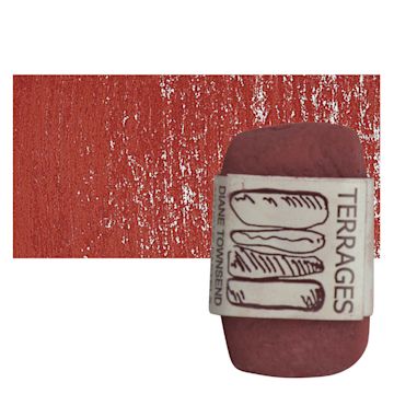 Open in modal - Townsend Terrages Pastel - Cadmium Red Deep Maroon pastel and swatch