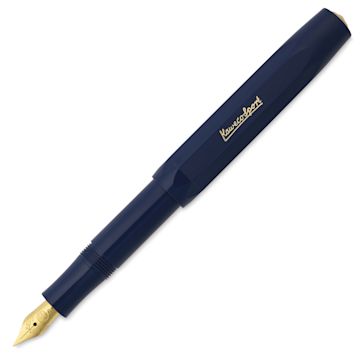 Open in modal - Kaweco Classic Sport Fountain Pen - Navy, Fine