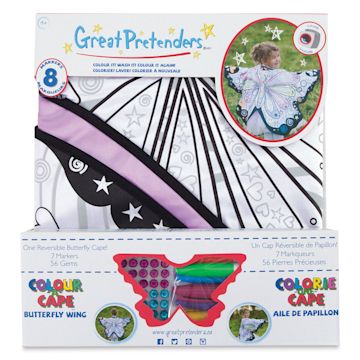 Open in modal - Great Pretenders Colour-a-Costume - Butterfly Wings - front of packaging