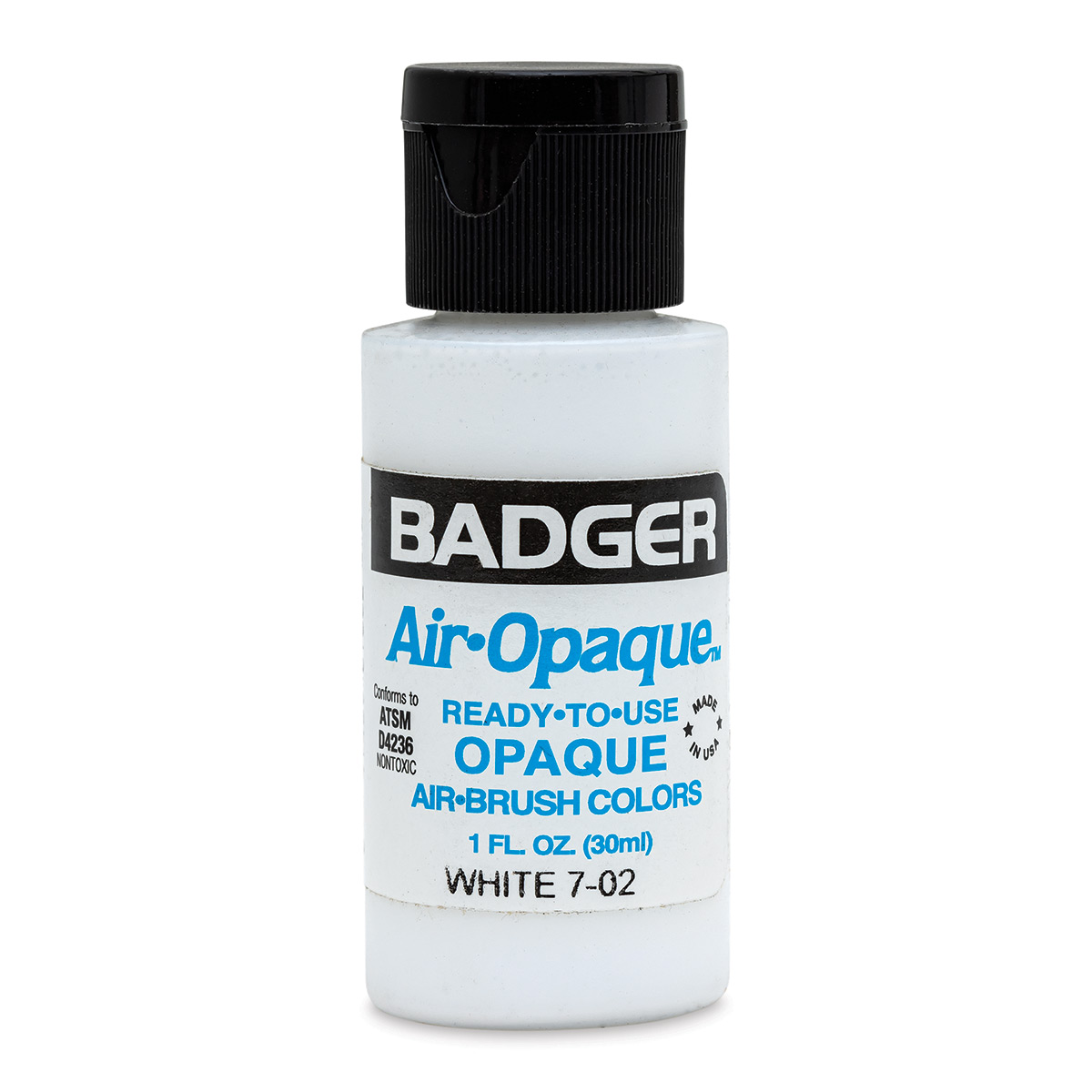  Badger Air-Brush Company Air-Opaque Airbrush Ready Water Based  Acrylic Paint, Primary, 1-Ounce Each, Set of 7