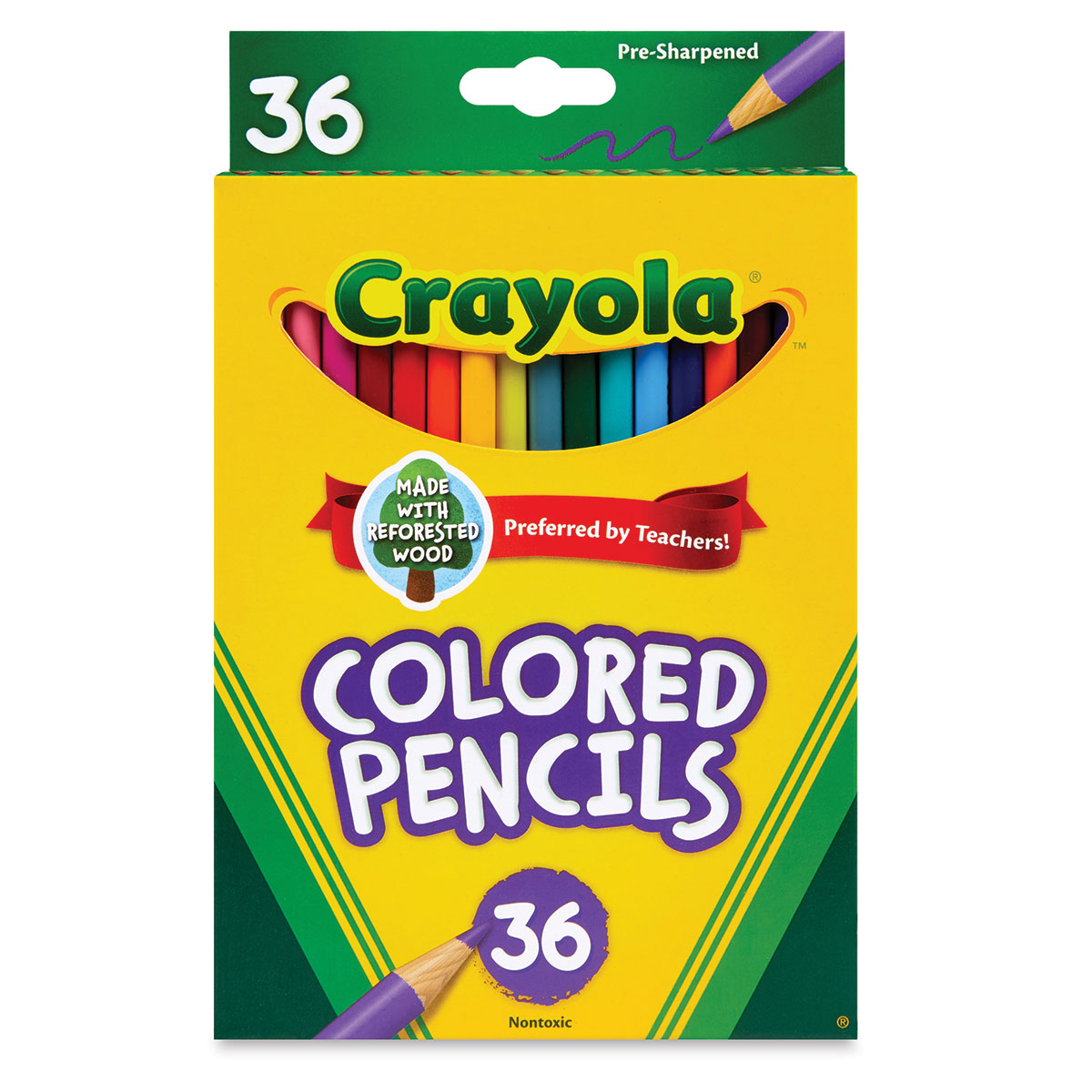 Crayola Write Start Colored Pencils box of 8 [PACK OF 6 ]