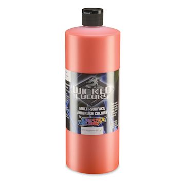 Open in modal - Createx Wicked Colors Airbrush Color - 32 oz, Detail Orange