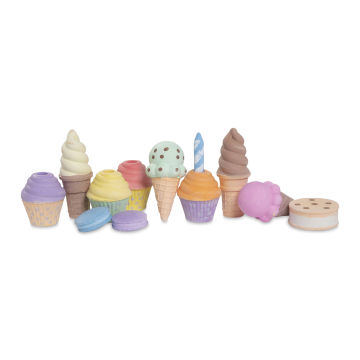 Melissa & Doug Sweet Treats Ice Cream and Cake Chalk Set (Out of packaging)