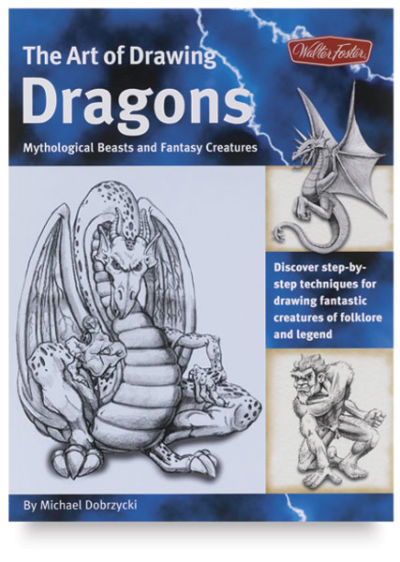 The Art of Drawing Dragons - Front of cover of Book