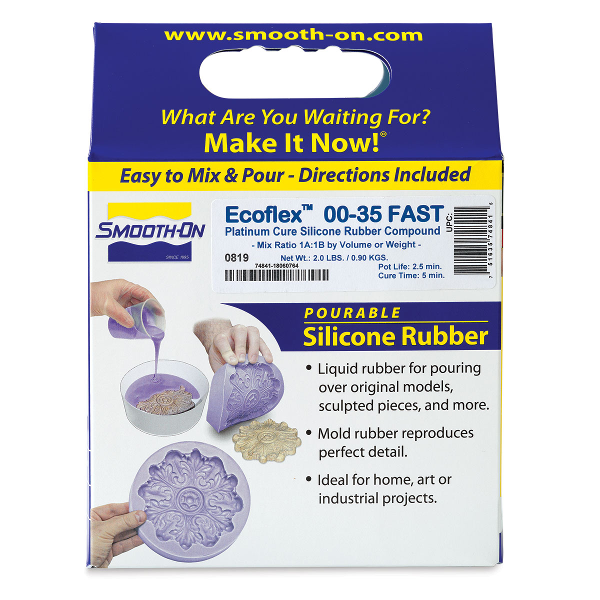  Smooth-On ECOFLEX 00-35 Fast Platinum Cure Silicone