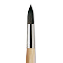 Da Vinci Petit Gris Pur Blue Squirrel Brush - Round, Short Handle, Size 30