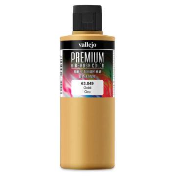 Vallejo Premium Airbrush Colors - 200 ml, Gold