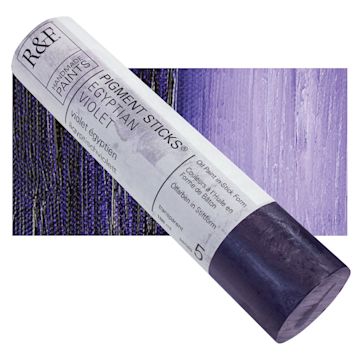 Open in modal - R&F Pigment Stick - Egyptian Violet, 188 ml stick and swatch