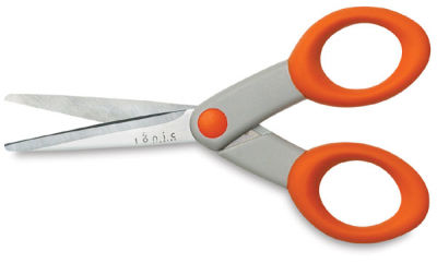 Tonic Studios Arts & Crafts Plus Scissors​ - Side view of scissors open slightly