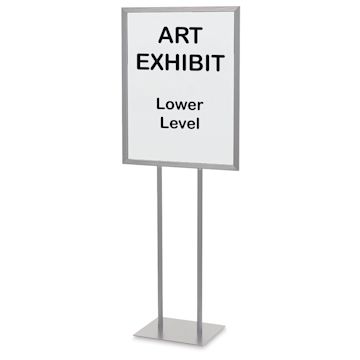 Open in modal - Testrite Sign Holder - 22" x 28", Silver