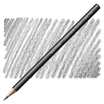 Open in modal - Caran d'Ache Grafwood Pencil - 7B pencil and swatch