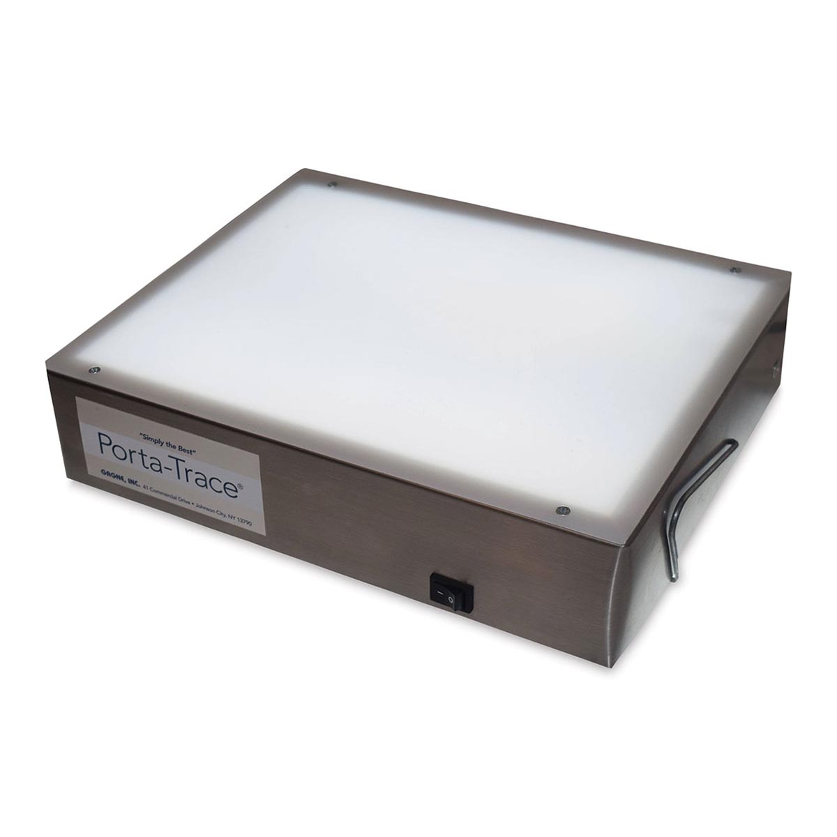 Gagne Porta-Trace LED Light Box - 11'' x 18'', 12 LED Modules, Stainless  Steel Frame