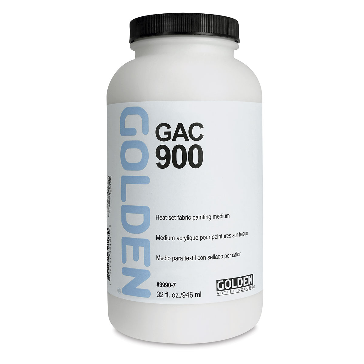 Rochester Art Supply / FineArtStore.com - Golden GAC 900- the solution to  your fabric painting dilemmas! (Please note: Stock is limited due to supply  chain issues.) GAC 900 Heatset fabric painting medium