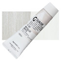 Holbein Acrylic Gouache - Metallic White, tube