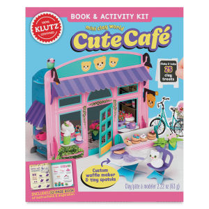 Klutz Mini Clay World Cute Café Kit (front of packaging)