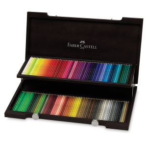 Faber-Castell Polychromos Pencil Set - Wood Box, Set of 120
