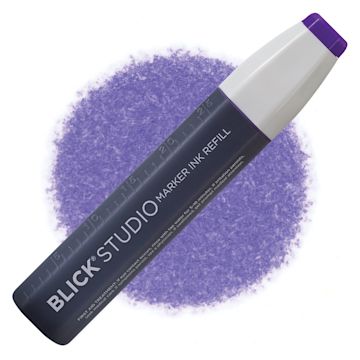 Open in modal - Blick Studio Marker Refill - Violet, 034, swatch and refill