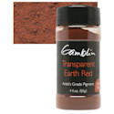 Gamblin Artist's Grade Pigment - Transparent Earth Red, 4 oz bottle