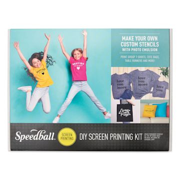 Open in modal - Speedball Complete DIY Screen Printing Kit, front of packaging