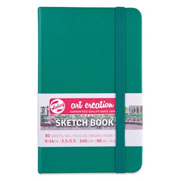 Open in modal - Royal Talens Art Creations Sketchbook - 3.5" x 5.5", Forest Green, front