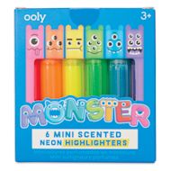 Ooly Mini Monster Scented Highlighters