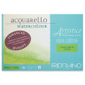 Fabriano Artistico Enhanced Watercolor Block - White, Rough Press, 14