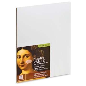 Open in modal - Ampersand Value Series Artist Panel - Textured, 16" x 20", 3/8" Profile
