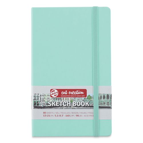 Talens Art Creations Sketchbook - Front of Fresh Mint Sketchbook