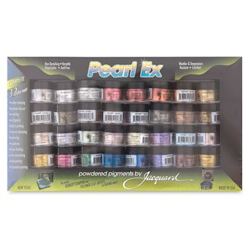 Open in modal - Jacquard Pearl-Ex Pigments - Assorted, Set of 32