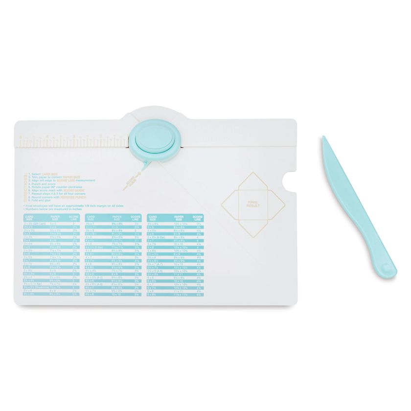 We R Memory Keepers Envelope Punch Board Template BLICK Art Materials