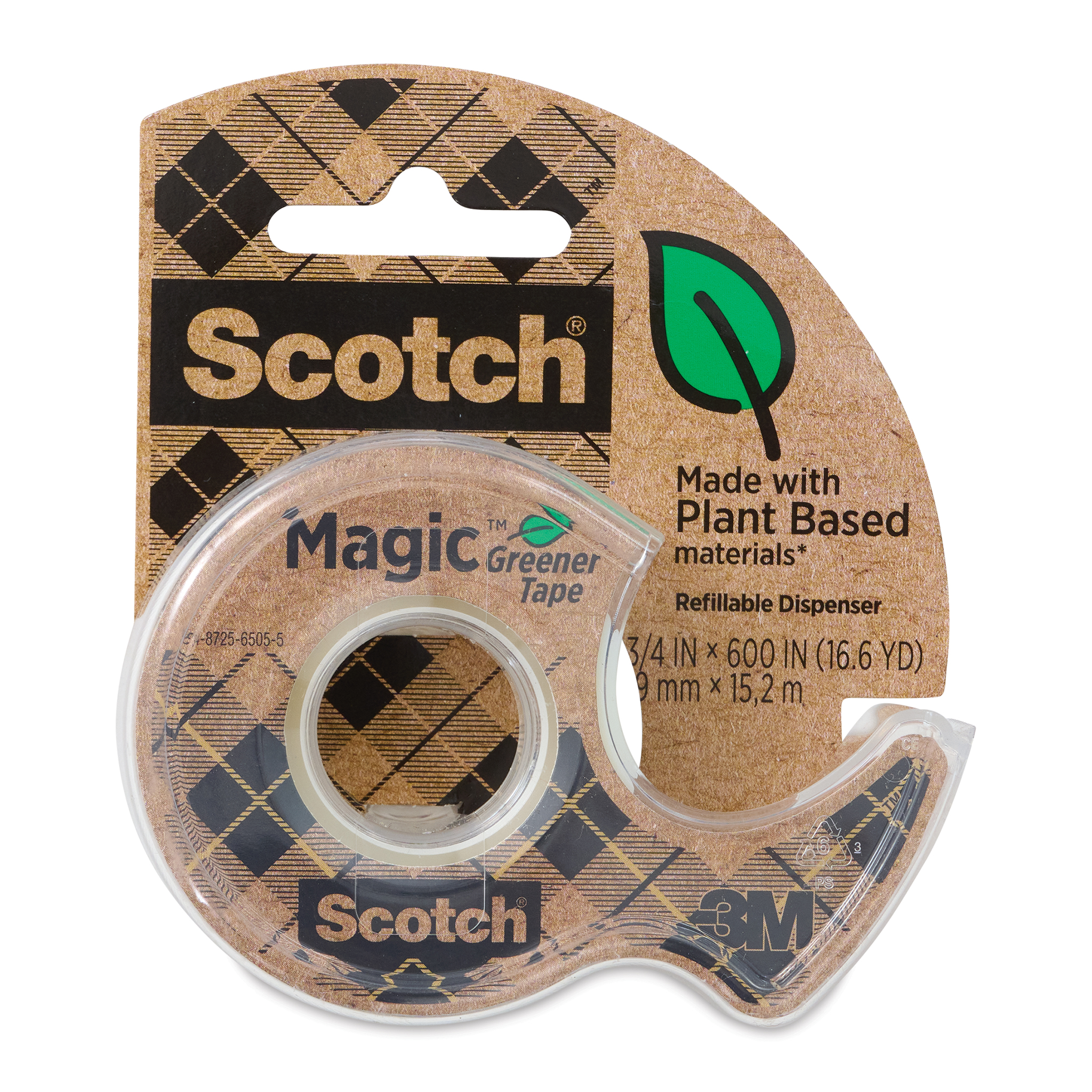 Razernij Vermelding uit Scotch Magic Greener Tape | BLICK Art Materials